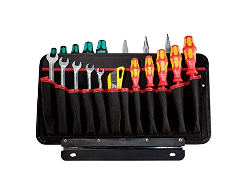 PARAT Werkzeugtafel 2-seitig (mit 25 Einsteckfächern für Werkzeugkoffer, Con-Pearl, Maße 43x24x3 cm) 591043551