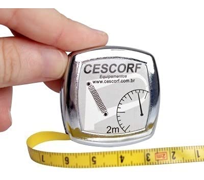 Cescorf Antroometrisches Maßband für Körpergrößen, Genauigkeit: 1 mm, Reichweite: 2 m