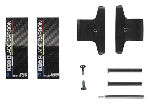 LOOK Unisex - Erwachsene 12Nm Zub: Blade Carbon 12 Kit (Paar), Black, Unisize