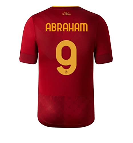 AS Roma Nameblock Number Home Tammy Abraham 9 Offizielle Kollektion 2022/2023, Erwachsene