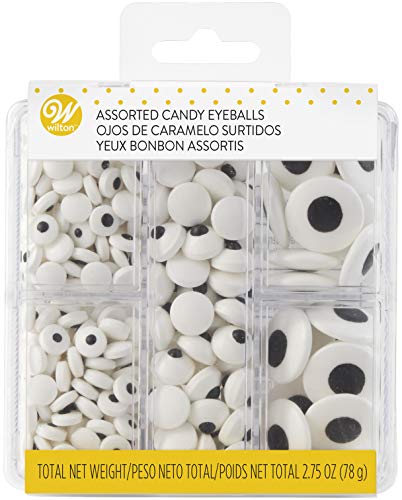 Candy Decorations 2.75oz-Assorted Candy Eyeballs Tackle Box