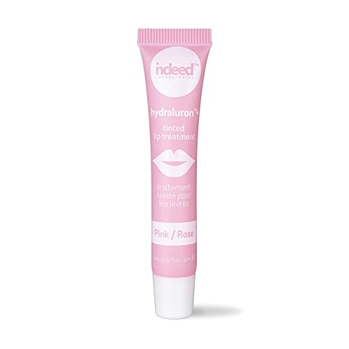 Indeed Labs HYDRALURON + Tinted Lip Treatment, Pink, 9 ml