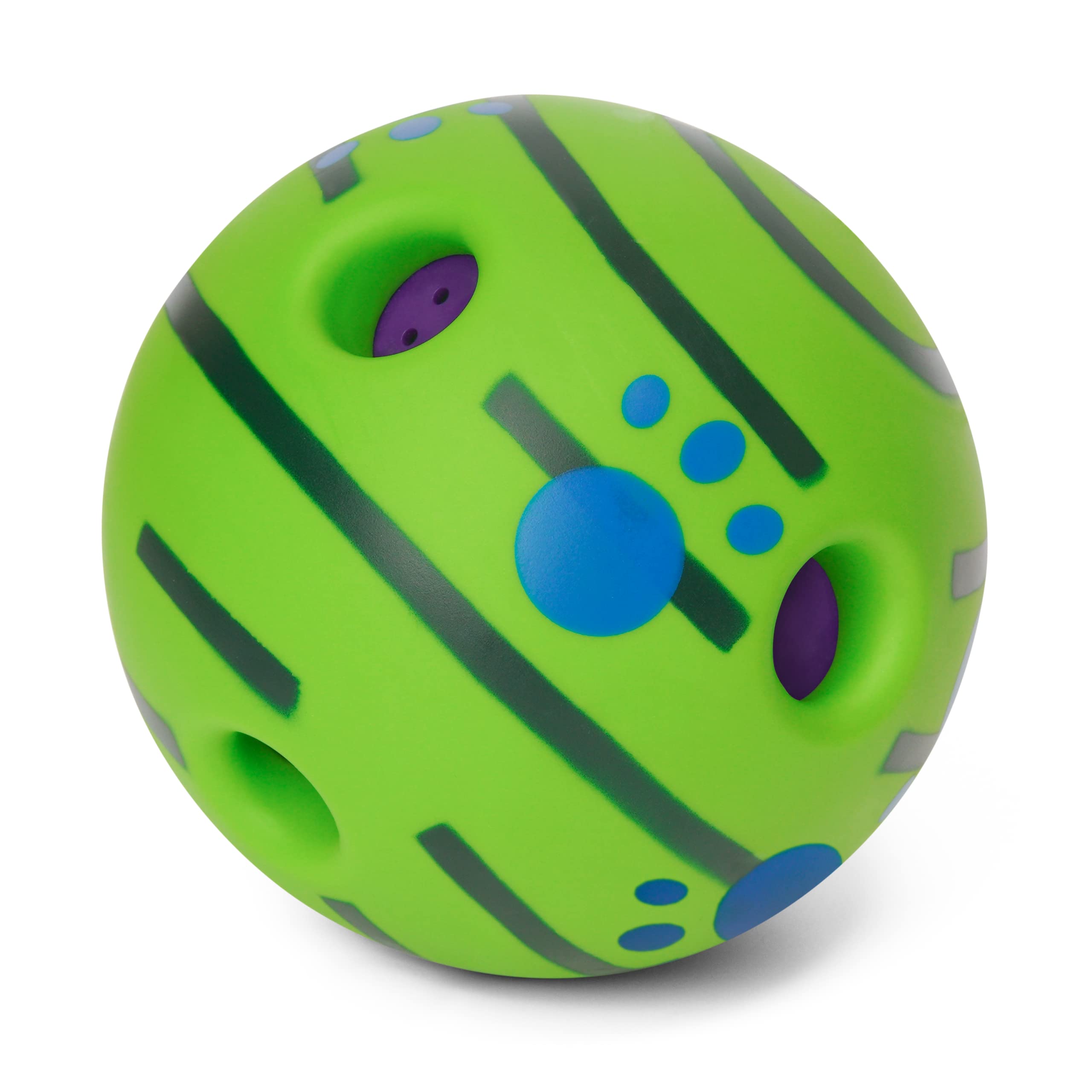 Hundespielzeug Ball, Ein Robustes Kaubares Hundespielzeug Aus Naturkautschuk. Ein Quietschball Für Große Und kleine Hunde 14cm