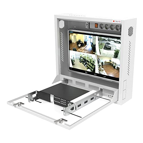 TECHLY Professional 365139 Sicherheitsbox für DVR- & Videoüberwachungssysteme Weiß RAL9010