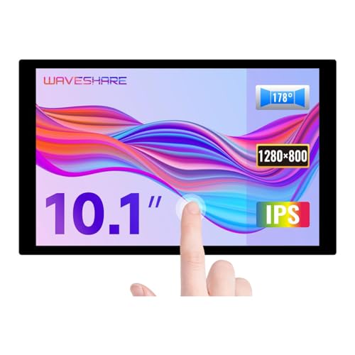 Scnvsi 10 1-Zoll Touch Display 1280 X IPS Kapazitives Touch Display Perfekt Für RaspberryPi4B/3B+ Optisches Bonding 10-Punkt Bildschirm