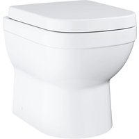 Grohe Stand-Tiefspül-WC Euro Keramik weiß, spülrandlos, inkl. WC-Sitz