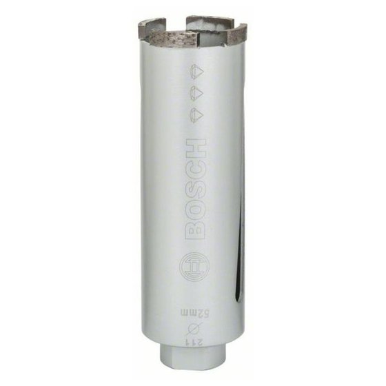 Bosch - Diamanttrockenbohrkrone G 1/2" Best for Universal ø52 x 150mm, 4 Segmente 7mm