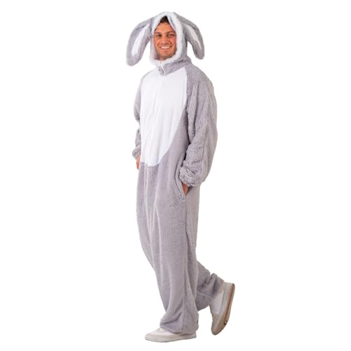 Funny Fashion Hase & Kaninchen Kostüme | Spring Hup Huppel Kaninchen Kostüm | One Size | Karnevalskostüm | Verkleiden