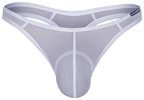 MANSTORE Hysterie Lasso-String S, Weiss