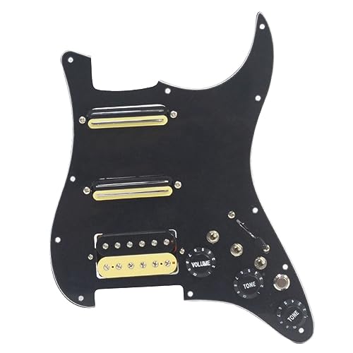 Gotoger ST Single Double Panel Pickup Humbucker Pickups PVC Small Double Track with Cut Single Electric Guitar Pickup with Cut Off Switch