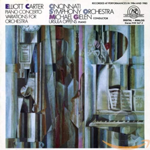 Carter: Piano Concerto,Variations for Orchestra