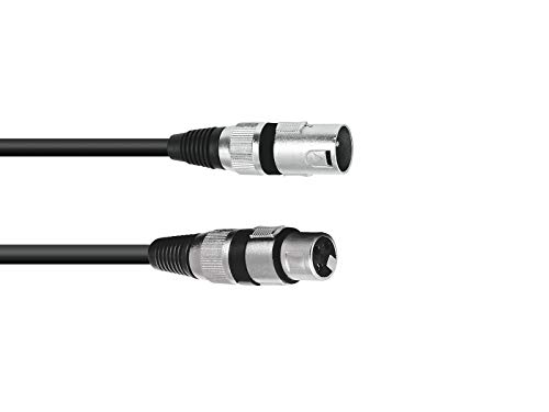 Omnitronic Kabel MC-250, 25m,schwarz,XLR m/f,symmetr