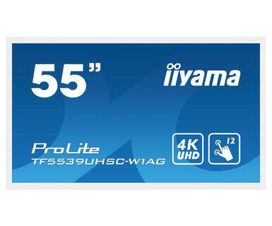 Iiyama ProLite TF5539UHSC-W1AG Signage Touch Display 139 cm (55 Zoll) 4K-UHD,...