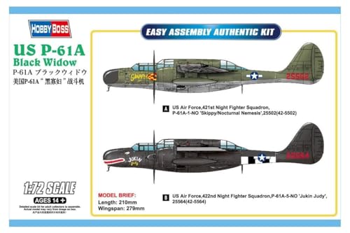 Hobby Boss 87261 Modellbausatz US P-61A Black Widow