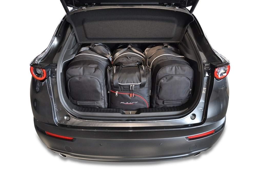 KJUST Dedizierte Kofferraumtaschen 4 stk kompatibel mit MAZDA CX-30 I 2019+