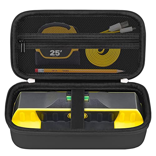 Elonbo Tragetasche für Franklin Sensors ProSensor 710/710+/T13 Professional Stud Finder, Franklin ProSensor Reisehalter, extra Netztasche passend für USB-Kabel, Schwarz (nur Hülle)