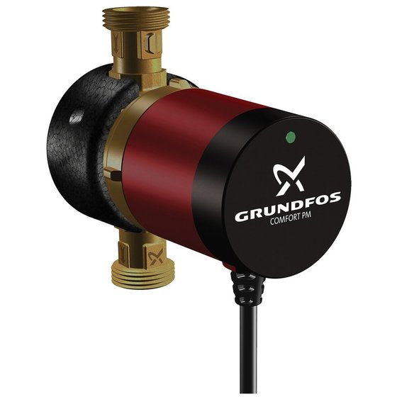 Grundfos - Zirkulationspumpe Comfort PM 15-14 BX, 230 V, Dach