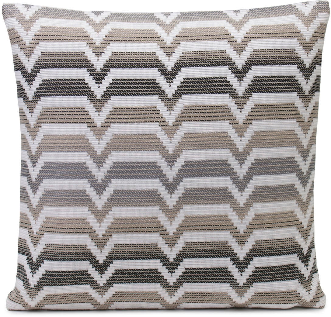 Gözze Ambiente Trendlife Naxos Outdoor Kissenhülle 40x40cm Farbe Taupe