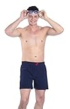 kes-vir Herren Badeshorts, Größe XXL, Marineblau