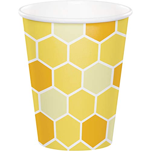 Bumblebee Baby Shower Cups, 24 Karat