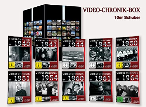 Video-Chronik - 10er-Schuber (Moderation: Ulrich Wickert) [10 DVDs]