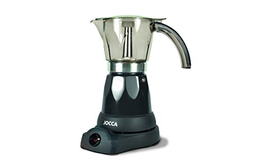 Jocca - coffee maker with a capacity equivalent to 6 cups, and that rotates to a 360º angle on its base