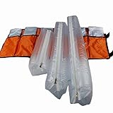 Erste Hilfe Luftschienen Kits, Aufblasbare Kunststoffschiene, 6er Set, Vollbein Für Den Notfall im Freien