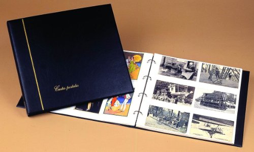 Album mit 15 Blättern für 180 alte Postkarten 4103