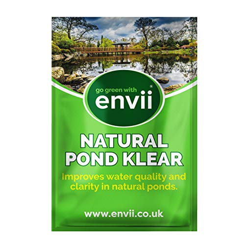 Envii Natural Pond Klear – Natürlicher Teichreiniger, zur Behandlung von grünem Wasser (Behandelt 50.000L)
