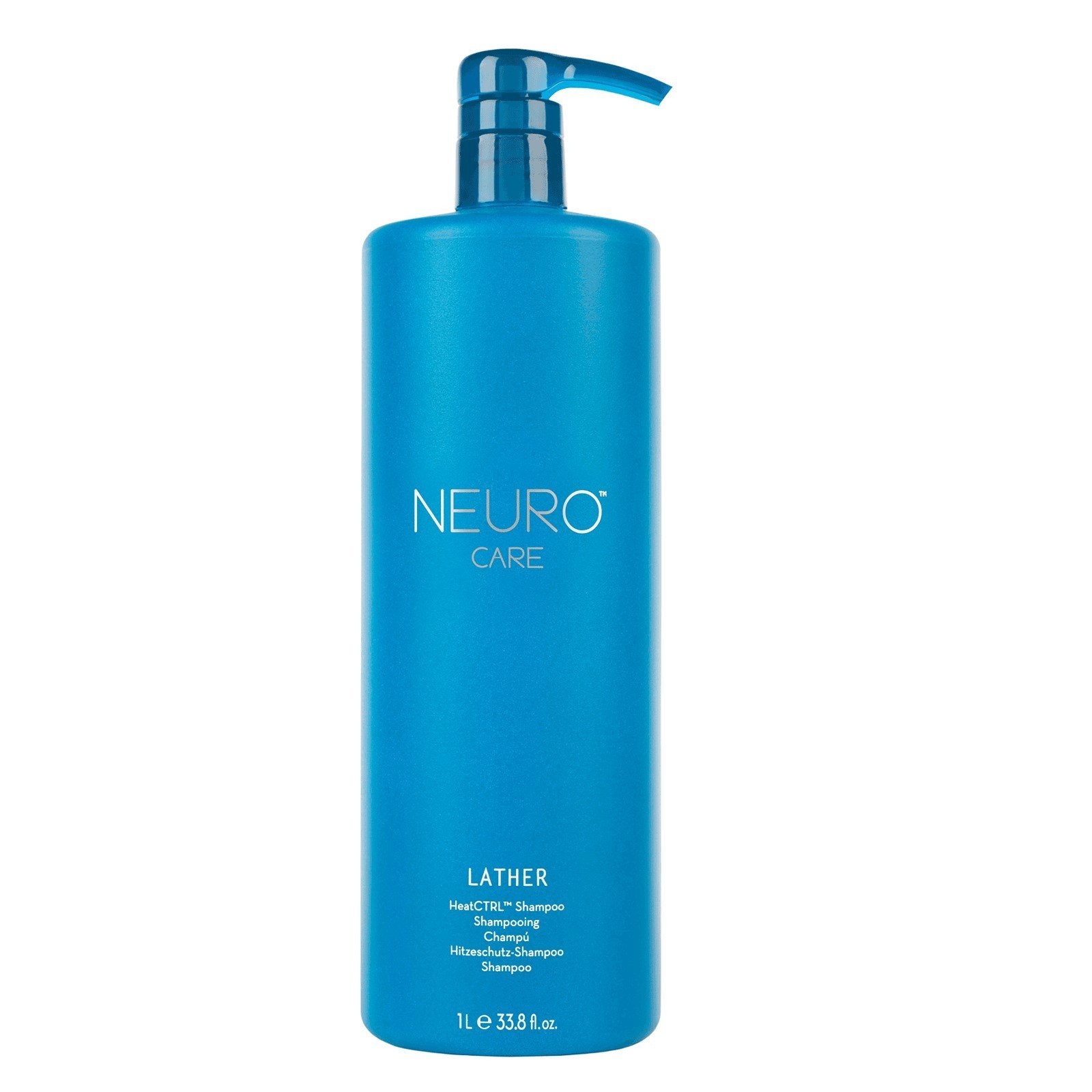 Paul Mitchell Neuro Lather HeatCTRL Shampoo - Hitzeschutz-Shampoo mit HeatCTRL Technologie, Thermo-Care Shampoo für Hitze-geschädigtes Haar, 1000 ml