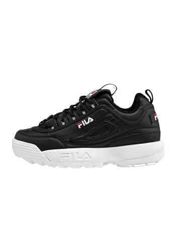Fila Damen Disruptor Low wmn Sneaker, Schwarz (Black 25y), 41 EU