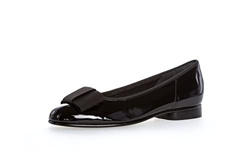 Gabor Damen Basic Geschlossene Ballerinas, Schwarz (schwarz 97), 41 EU