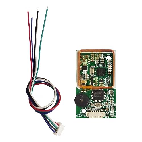 Zweifrequenz-Kartenlesemodul, Embedded Reader-Modul mit Summer- und WG-Schnittstellenoptimierung, Wiegand Reader RFID-Funkmodul 5 V 13,56 MHz 125 kHz ISO14443A für IC/ID-Karte