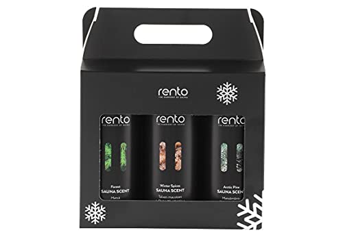 Rento Sauna Scent Limited Edition Gift Box 3 x 400 ml
