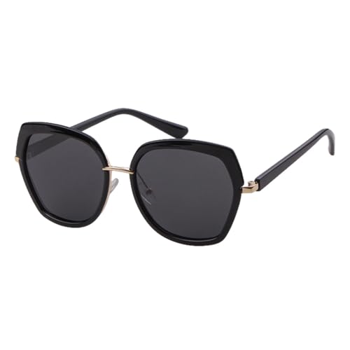MUTYNE Quadratische Sonnenbrille Damen Herren Vintage Classics Black Eye Wear Weiblich Männlich Driver Shades, C6, Einheitsgröße