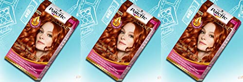 Schwarzkopf Palette Deluxe 562 Intense Shiny Copper Permanente Haarfarbe, 3 Farben