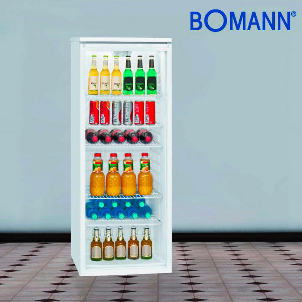 Bomann Glastürkühlschrank KSG 7280 weiß B/H/T: ca. 55x143x58 cm 4
