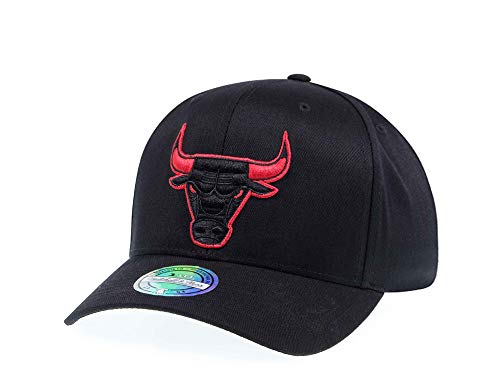 Mitchell & Ness Chicago Bulls Red Pop 110 Flex Snapback Cap - NBA Kappe