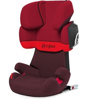 Cybex Silver Solution X2-fix, Autositz Gruppe 2/3 (15-36 kg), mit Isofix, Kollektion 2019, Rumba Red