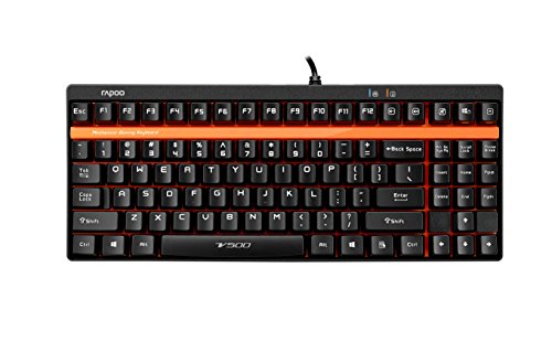 VPro Gaming-Tastatur, mechanisch, schwarz – UK-Layout Schwarz