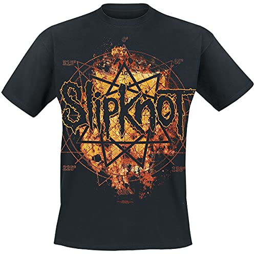 Slipknot Radio Fires Männer T-Shirt schwarz L 100% Baumwolle Undefiniert Band-Merch, Bands