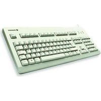 Cherry Classic Line G80-3000 - Tastatur - PS/2, USB - Deutsch - Hellgrau (G80-3000LPCDE-0)