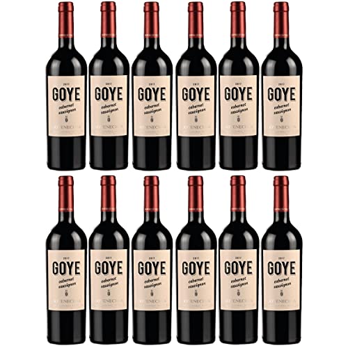 Goyenechea Cabernet Sauvignon GOYE Rotwein Wein trocken Argentinien I FeinWert Paket (12 x 0,75l)