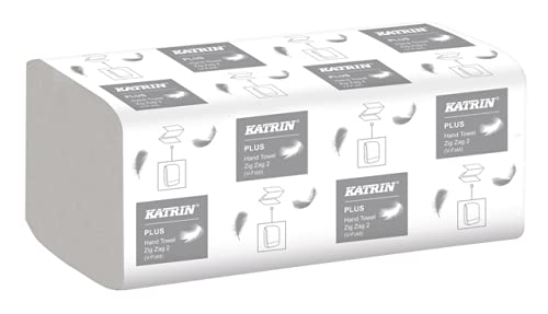 Falthandtuch - Katrin Classic ZZ 2, hochweiß, 22,4 x 23,0 cm, 2-lagig, Handy Pack