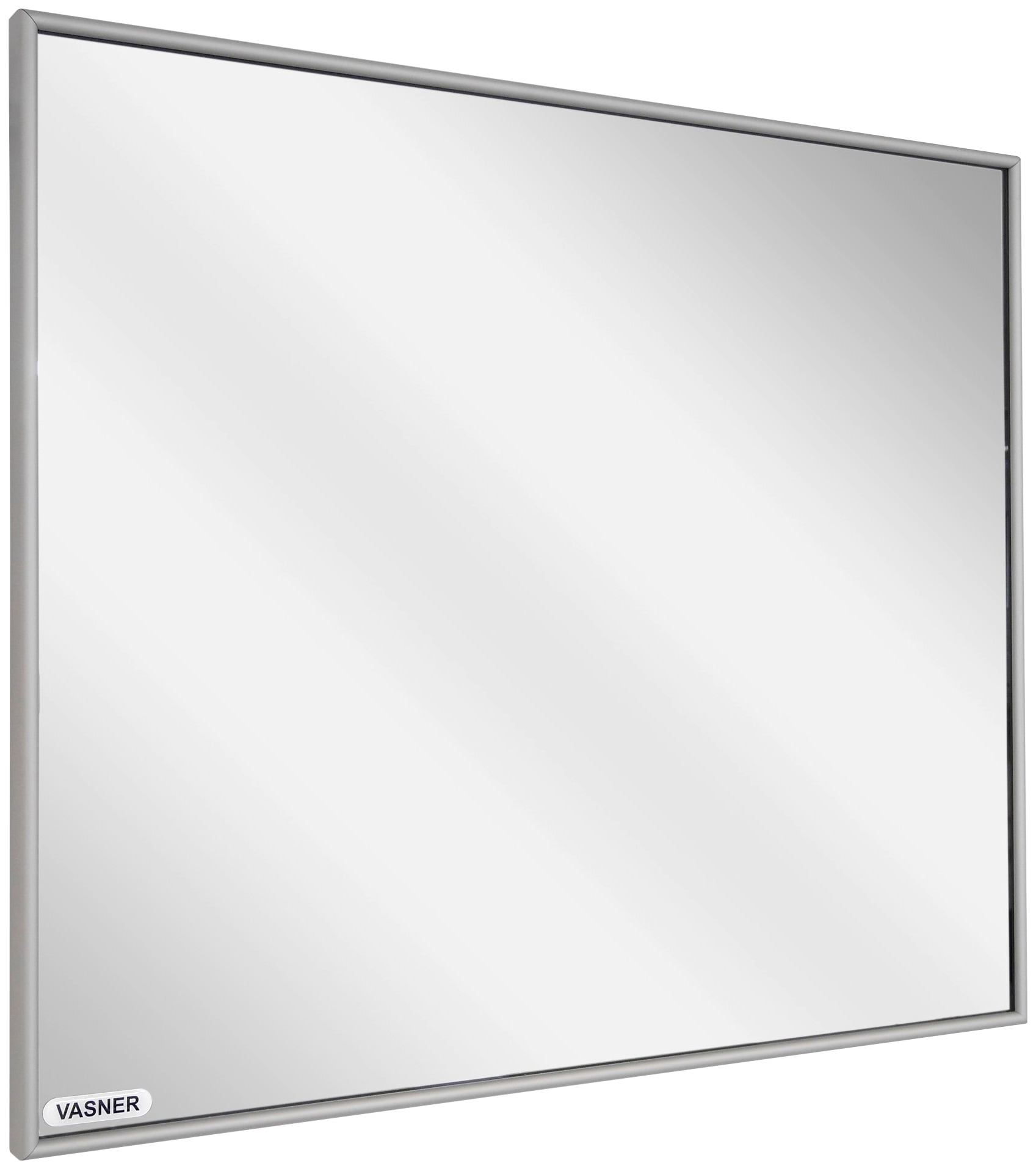 Vasner Infrarotheizung "Zipris S", Glas/Alu, 600 W, 110x60 cm