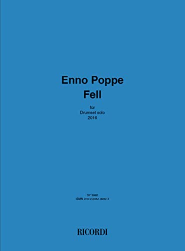Enno Poppe-Fell (2016)-Drum Set-SCORE