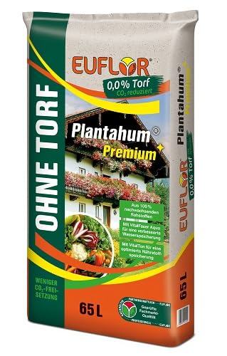 Euflor Plantahum Premium ohne Torf 65 Liter