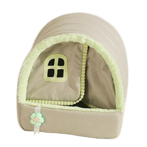 Ruuizksa Cat-House, Vollständig Geschlossenes Haustierzelt, Hundenest, Super Warme Haustierhäuser für Den Innenbereich für Hunde und Katzen, Winter Pet-House M, Langlebig