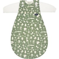 Baby-Mäxchen Schlafsack 3tlg. - TOG 2,5 - Granite Animals, 68/74 grün/weiß