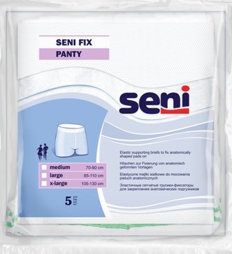 Seni Fix Panty - Gr. Medium - Netzhosen und Fixierhosen zur Fixierung von Inkontinenzvorlagen